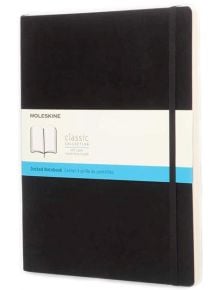 Голям черен тефтер Moleskine Classic Black с меки корици и страници на точки - Moleskine - Moleskine - Moleskine - Classic - 8051272892758