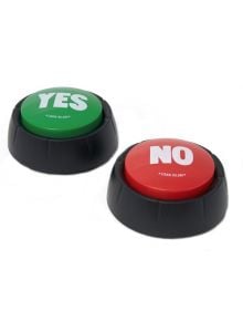 Звукови бутони Legami - Yes & No - Legami - Legami - Жена, Мъж - Legami - LOL - 8052461962467