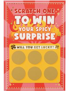 Скреч картичка Legami Spicy Surprise - 1126874 - 1126873 - 1085518,1085620 - Legami - Let's Celebrate - 8052694007751