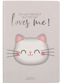 Тетрадка Legami - Kitty, A5 - 1126874 - 1126873 - 1129388 - Legami - Extraordinary Stationery - 8053610787146