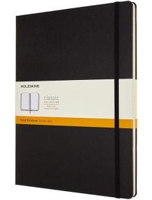 Черен тефтер Moleskine Classic Black A4 с твърди корици и линирани листа - Moleskine - Moleskine - Moleskine - Classic - 8053853602732