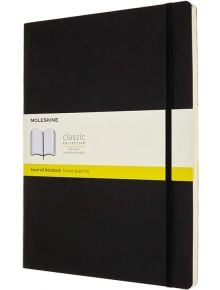 Черен тефтер Moleskine Classic Black A4 с меки корици и листа на квадратчета - Moleskine - Moleskine - Moleskine - Classic - 8053853602794