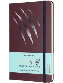 Класически тефтер Moleskine Beauty & Beast Scratch с твърди корици и линирани страници - Moleskine - Moleskine - Moleskine - Beauty & The Beast - 8055002855518