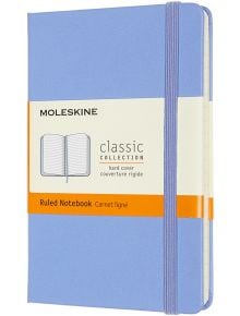 Джобен светлосин тефтер Moleskine Classic Hydrangea Blue с твърди корици и линирани страници - Moleskine - Moleskine - Moleskine - Classic - 8056420850796