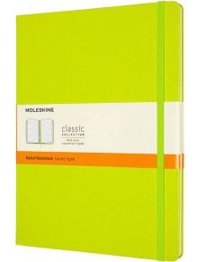 Голям зелен тефтер Moleskine Classic Lemon Green с твърди корици и линирани страници - Moleskine - Moleskine - Moleskine - Classic - 8056420850895