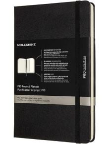 Тефтер Moleskine Pro Project Planner с твърди корици - Moleskine - Moleskine - Moleskine - Pro - 8056420851366