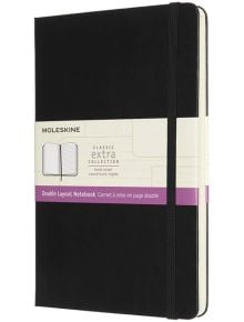 Класически черен тефтер Moleskine с твърди корици, комбинирани страници - Moleskine - Moleskine - Moleskine - Classic - 8056420852943