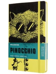 Класически тефтер Moleskine Pinocchio The Cat с твърди корици и линирани страници - Moleskine - Moleskine - Moleskine - Pinocchio - 8056420853643