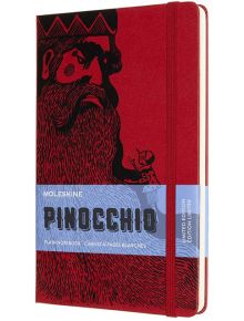 Класически тефтер Moleskine Pinocchio Mangiafuoco с твърди корици и нелинирани страници - Moleskine - Moleskine - Moleskine - Pinocchio - 8056420853674