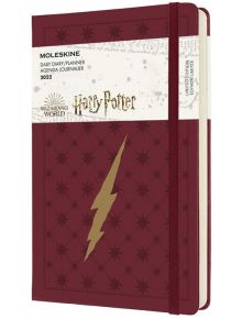 Класически ежедневник тефтер - органайзер Moleskine Harry Potter за 2022 г. с твърди корици