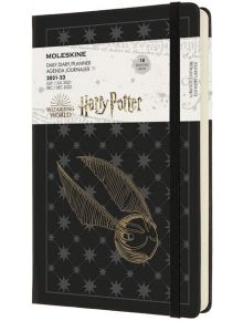 Тефтер - органайзер Moleskine Daily Harry Potter за 18 месеца - юли 2021 / декември 2022 г. с твърди корици - 1119062 - 5655 