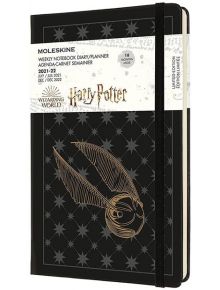 Тефтер - органайзер Moleskine Weekly Harry Potter за 18 месеца - юли 2021 / декември 2022 г. с твърди корици - 1119062 - 7398