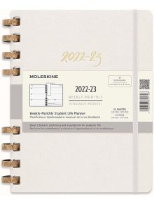 Студентски планер - органайзер Moleskine Academic Smoke за 2022 - 2023 г. - 1119062 - 7398 - Moleskine - Agenda 12m - 8056598