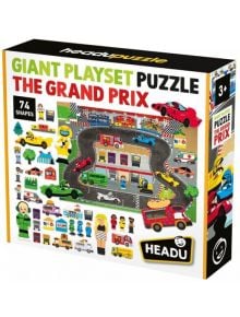 Гигантски пъзел Headu - The Gran Prix - 1119289 - 1033606 - 1129390 - 8057592355539