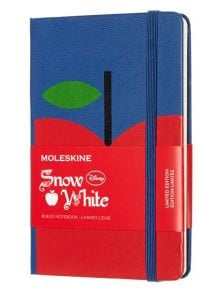 Син тефтер Moleskine Snow White Red Apple Pocket с широки редове, Limited Edition - Moleskine - Moleskine - Moleskine - Snow White - 8058341710364