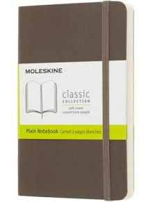 Джобен кафяв тефтер Moleskine Classic Earth Brown с меки корици и нелинирани страници - Moleskine - Moleskine - Moleskine - Classic - 8058341715499