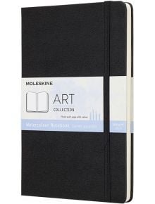 Тефтер Moleskine Art Collection Watercolor Notebook Black с твърди корици - Moleskine - Moleskine - Жена, Мъж - Moleskine - Art - 8058341715635