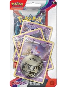 Карти за игра Pokemon TCG: Scarlet & Violet Premium Checklane Blister - Gengar Evolution - The Pokemon Company - Мъж - 820650853364