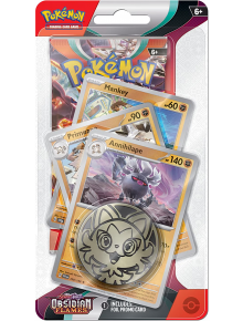 Карти за игра Pokemon TCG: Scarlet & Violet 3: Obsidian Flames Premium Checklane Blister