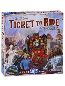 Разширение за настолна игра Ticket to Ride: Asia - Days of Wonder - Days of Wonder - 824968117736