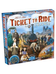 Разширение към настолна игра Ticket To Ride: France + Old West - 1122625 - 1122581 - 5655 - 824968721285