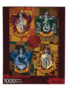 Пъзел Harry Potter Гербове на домовете, 1000 части - 1084451 - Aquarius - Harry Potter - 840391115750