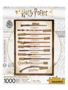 Пъзел Harry Potter Wands, 1000 части - Aquarius - Aquarius - Harry Potter - 840391137448