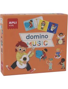 Детска игра Домино Apli Kids - Музикални инструменти - Apli - Apli Paper - Момиче, Момче - Apli - Kids - 8410782182054