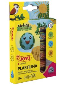 Пластилин Jovi Nature, 6 цвята - Jovi - Jovi - Момиче, Момче - Jovi - Modelling Clay - 8412027032285