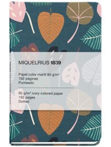 Джобен тефтер Miquelrius Autumn Leaves Green - Miquelrius - Apli Paper - Miquelrius - Autumn Leaves - 8422593082256