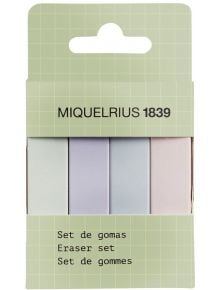 Комплект гумички Miquelrius Back2Basics, 4 бр. - Miquelrius - Apli Paper - Miquelrius - Back2Basics - 8422593111598