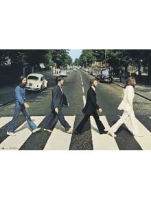 Голям плакат The Beatles Abbey Road - Grupo Erik - GRUPO ERIK EDITORES S.L. - 8435107811952