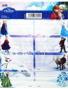 Ученически етикети Елза, Disney Frozen - 1118666 - 1085918 - 1129388 - Grupo Erik - Stationery - 8435107813215