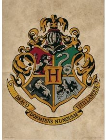 Мини плакат Harry Potter - Hogwarts Crest - Grupo Erik - Harry Potter - 8435497216160