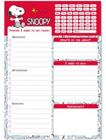 Блок - пад за бележки Snoopy A5, 52 листа - GRUPO ERIK EDITORES S.L. - Snoopy - 8435497224516