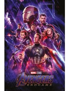 Голям плакат Marvel Avengers Endgame One Sheet - Grupo Erik - GRUPO ERIK EDITORES S.L. - Undercover - Avengers - 8435497228644