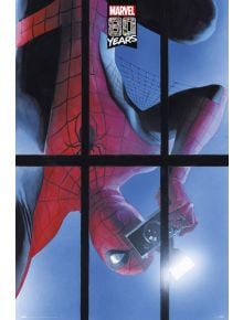 Голям плакат Marvel Spider-Man 80 Years - Grupo Erik - GRUPO ERIK EDITORES S.L. - Spider-Man - 8435497230197