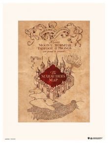 Мини плакат Harry Potter - The Marauder's Map - Grupo Erik - Harry Potter - 8435497239374