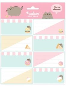 Ученически етикети Pusheen The Cat Food, 16 бр. - Grupo Erik - GRUPO ERIK EDITORES S.L. - Момиче - Grupo Erik - Stationery - 8435497243616