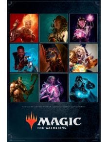 Голям плакат Magic The Gathering Characters - Grupo Erik - GRUPO ERIK EDITORES S.L. - 8435497251505