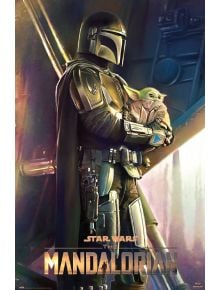 Голям плакат Star Wars The Mandalorian Clan of Two - Grupo Erik - GRUPO ERIK EDITORES S.L. - Grupo Erik - Star Wars Mandalorian - 8435497257361