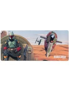 Геймърска подложка за бюро Star Wars - The Mandalorian Boba Fett