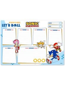 Седмичен планер Sonic A4 - Grupo Erik - GRUPO ERIK EDITORES S.L. - Grupo Erik - Stationery - 8435497267360