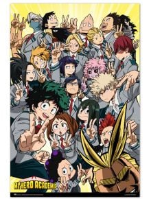 Голям плакат My Hero Academia - U.a. Class 1-a - GRUPO ERIK EDITORES S.L. - Grupo Erik - My Hero Academia - 8435497270285