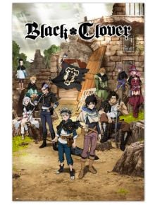 Голям плакат Black Clover - Black Bull Squad And Yuno - Grupo Erik - GRUPO ERIK EDITORES S.L. - Grupo Erik - Black Clover - 8435497273262