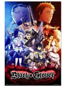 Голям плакат Black Clover - All Characters - Grupo Erik - GRUPO ERIK EDITORES S.L. - Grupo Erik - Black Clover - 8435497273279