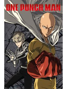 Голям плакат One-Punch Man Saitama & Genos - 1118666 - 1085918 - 5655 - Grupo Erik - One-Punch Man - 8435497273286