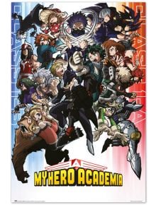 Голям плакат My Hero Academia - Class 1-A And Class 1-B - GRUPO ERIK EDITORES S.L. - Grupo Erik - My Hero Academia - 8435497273385