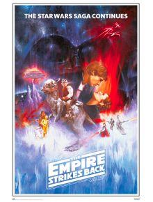 Голям плакат Star Wars The Empire Strikes Back - Grupo Erik - GRUPO ERIK EDITORES S.L. - Star Wars - 8435497283452