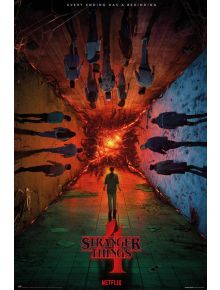 Голям плакат Stranger Things Teaser Season 4 - Grupo Erik - GRUPO ERIK EDITORES S.L. - Grupo Erik - Stranger Things - 8435497292744